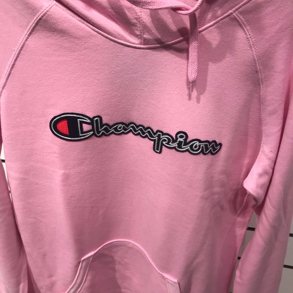 ⭐️HP⭐️Gorgeous Champion pink hoodie 💕 - Picture 3 of 7